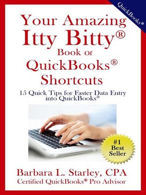 cover image of Your Amazing Itty Bitty Book of QuickBooks&#174; Shortcuts